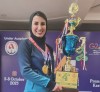 کسب دو مدال طلا مسابقات بین المللی یوگا توسط یکی از کارکنان سازمان منطقه آزاد قشم